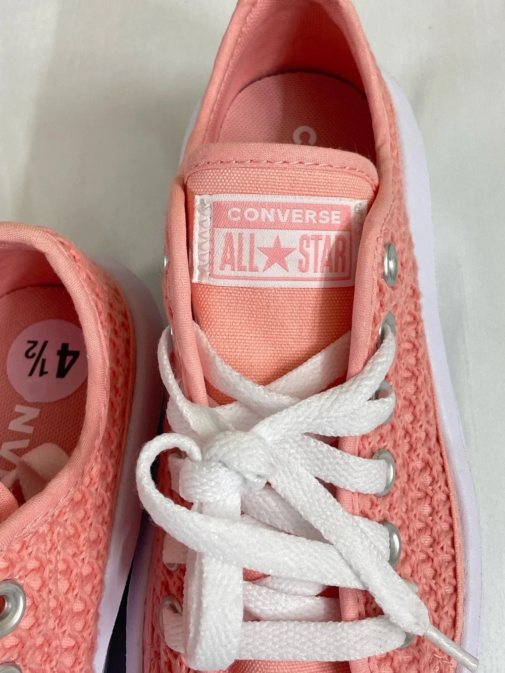Converse Kids Chuck Taylor Move Platform Pink/phase Crochet Size  US 4.5